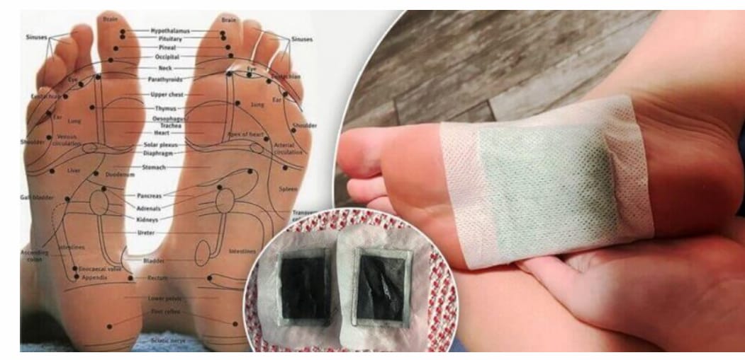 Kinoki Pads in use and used pads