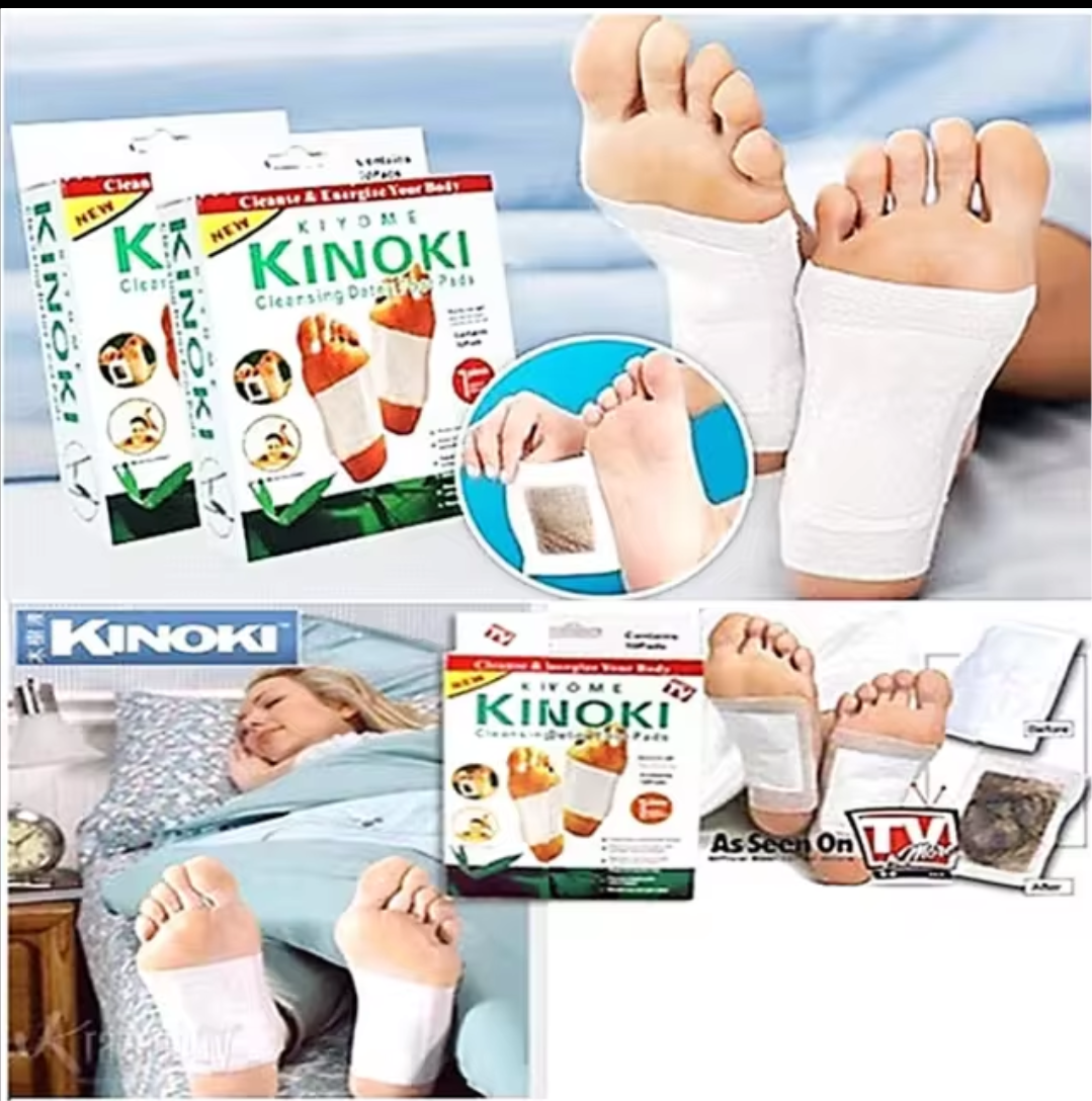 Kinoki product collage