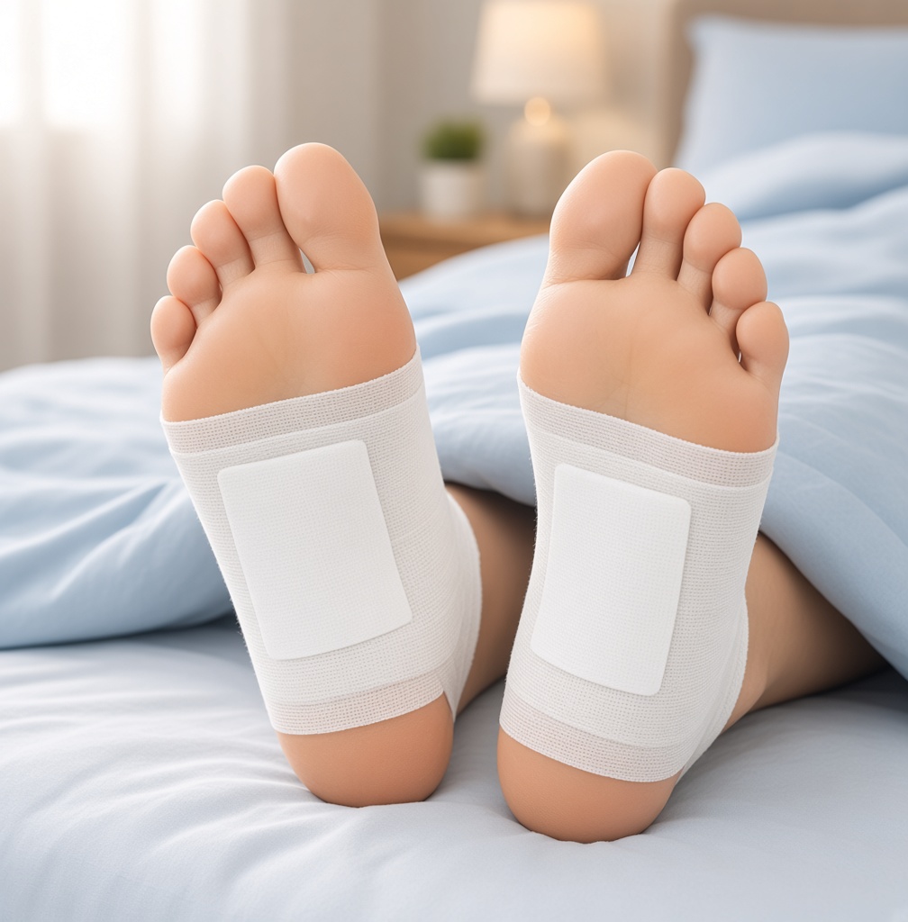 Kinoki pads on feet